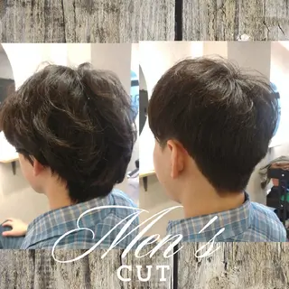 ショート メンズ GR【トップスタイリ スト】🌺中村🌺のヘアスタイル