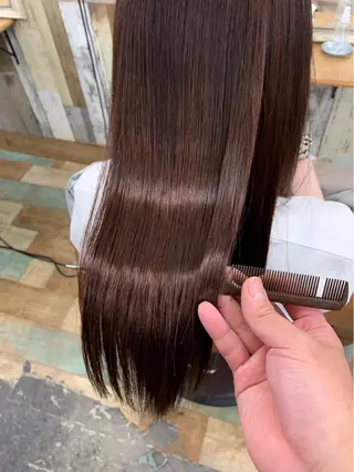 ミディアム カラー Hair's RooMのヘアスタイル