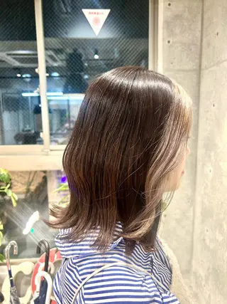 ミディアム カラー 韓国モテカラー/ KaRin👼🏻のヘアスタイル