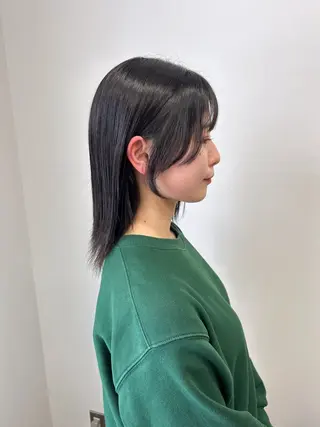 ミディアム 伶風/ ボブのヘアスタイル