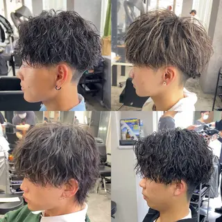 パーマ メンズ 渋谷/メンズパーマ 大岡拓海のヘアスタイル