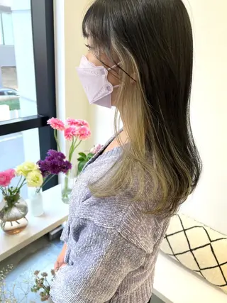 カラー 山下 悠月のヘアスタイル