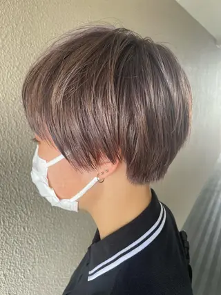 ショート カラー サダハルカ |chouetteのヘアスタイル