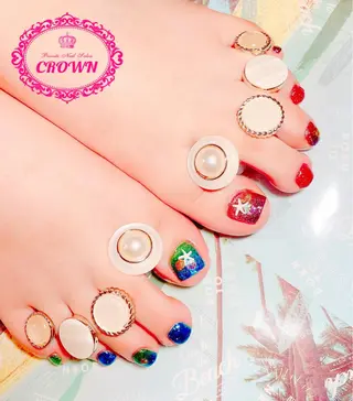 ネイル CROWN プライベートサロンのネイルデザイン
