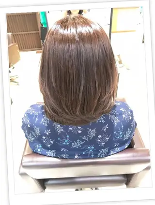 セミロング カラー パーマ ヘアアレンジ メンズ キッズ ネイル マツエク・マツパ EnBlesS西宮 マンツーマン神道有基のヘアスタイル