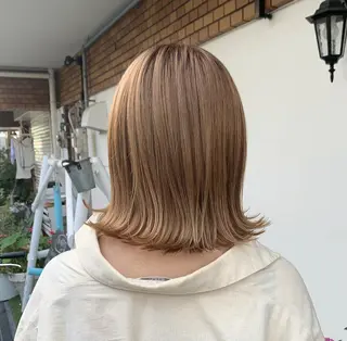 ショート カラー stylist店長 岡本真依のヘアスタイル