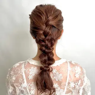 セミロング かわいいを＋🎀𖤐 上品hair/ 星愛のヘアスタイル