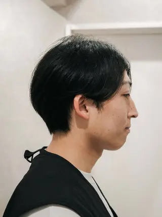 パーマ メンズ 三宅健太/レイヤー/ ボブ/透明感カラーのヘアスタイル