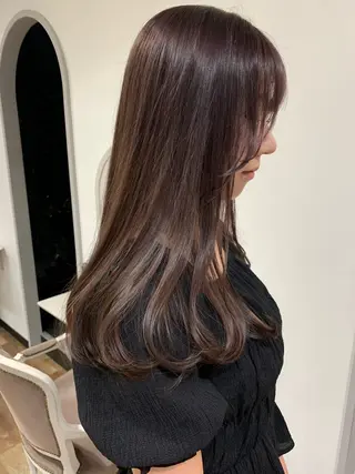 ロング カラー stylist店長 岡本真依のヘアスタイル