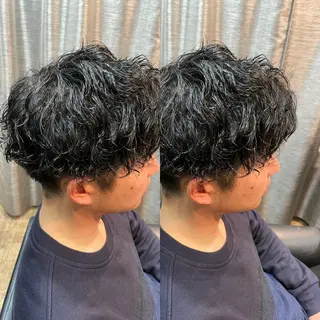 パーマ メンズ 美髪整形✨髪質改善 ✨中村弘仁/チーフのヘアスタイル