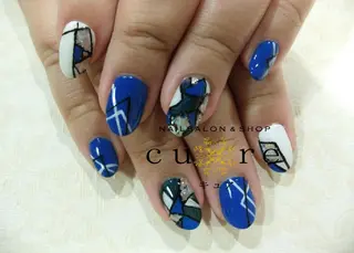 ミディアム ネイル ネイルサロン Cureのネイルデザイン