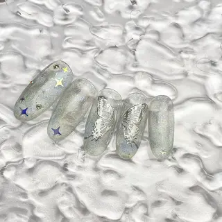 ネイル 下妻ネイルサロン/ 持ちの良いネイルのネイルデザイン