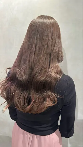 ロング 🤍ハイライト/ レイヤー/銀座🤍のヘアスタイル