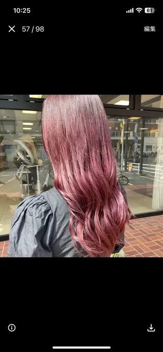 ロング カラー suzuna/暖色 カラー💞/スパのヘアスタイル