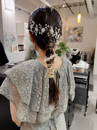 ロング ヘアアレンジ ooit 【オーイット】のヘアスタイル