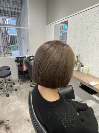 ショート カラー 透明感カラー/艶髪 ♥柏谷菜穂♥のヘアスタイル