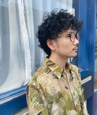 パーマ メンズ 💎Eleanor ニイナ💎のヘアスタイル