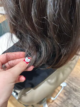 ミディアム パーマ PIS／ NAHOのヘアスタイル