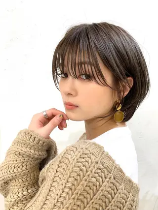 ショート レイヤー/縮毛矯正 髪質改善/e_kiのヘアスタイル