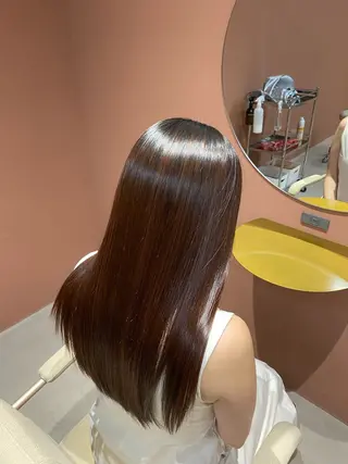 ロング 松本 凪のヘアスタイル