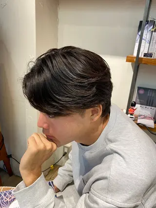 パーマ ナチュラルヘア🫧 ナナミのヘアスタイル