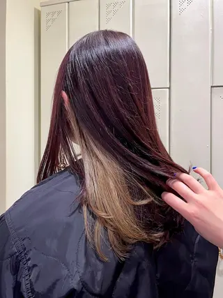 ミディアム カラー SANA /レイヤー/ショートのヘアスタイル