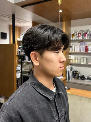 メンズ 広島韓国ヘア シュンのヘアスタイル