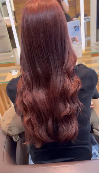 ロング カラー 🎀カットカラーモ デル募集/あゆり🎀のヘアスタイル