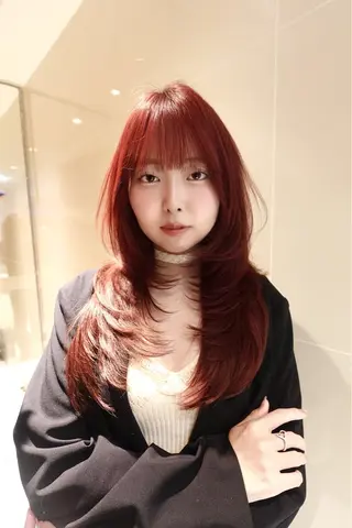 ロング 🎀盛れるアレンジ/ 艶カラー🩰rioのヘアスタイル
