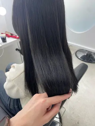 ロング 冨木 雄斗のヘアスタイル