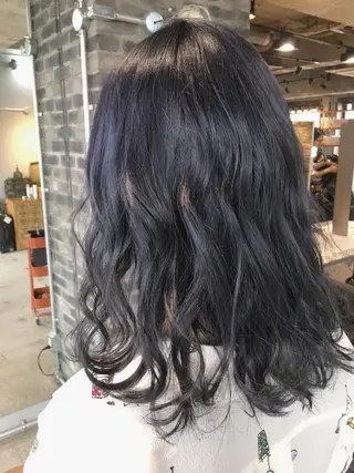セミロング カラー 代表 中島貴志のヘアスタイル