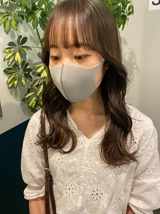 ロング fit stand /HIIRAGIのヘアスタイル