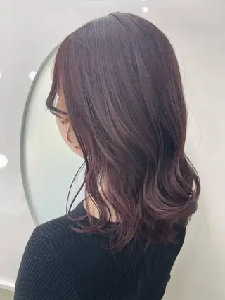 セミロング カラー 《Zina札幌大通》 Hinano🐻のヘアスタイル