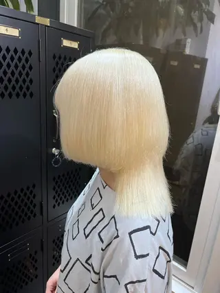 カラー ハイトーン職人 ♡中島凱人のヘアスタイル