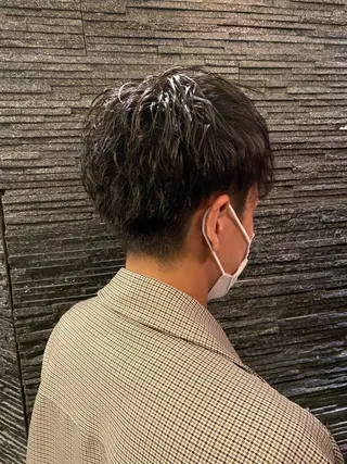 ミディアム 齋藤 大晟のヘアスタイル