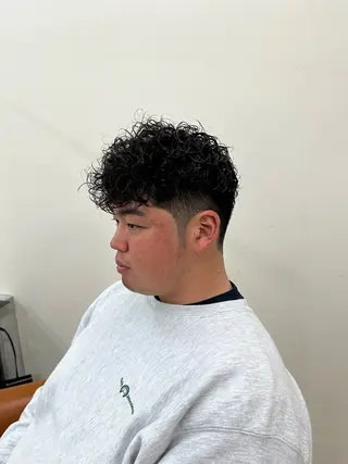 ショート パーマ メンズ 京都駅メンズカット/ パーマ/Keigoのヘアスタイル