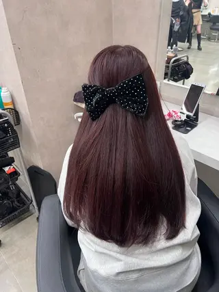 ロング カラー 💖札幌カラー 指名No.1💖玲奈のヘアスタイル