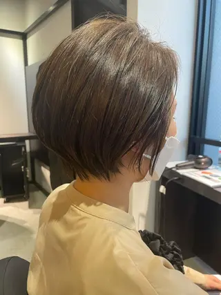 ショート カラー ショート/脱白髪染め ☆宇﨑悠実のヘアスタイル