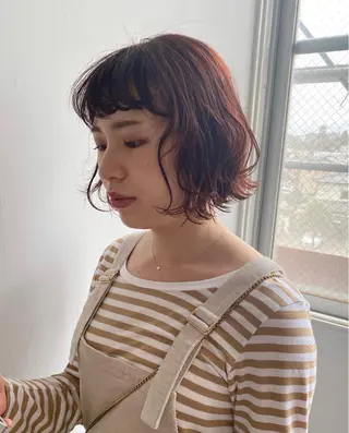 ミディアム みつはし さおりのヘアスタイル