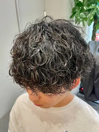 パーマ メンズ 💪立川No.1筋肉 美容師💪/しゅーとのヘアスタイル