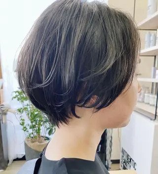 ショート 似合わせパーマ/ 山本銀次郎のヘアスタイル