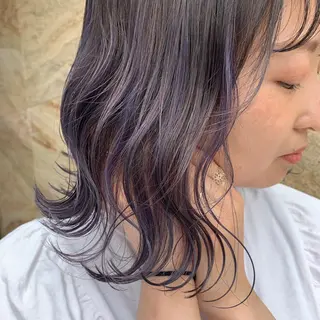 カラー さとう あやかのヘアスタイル