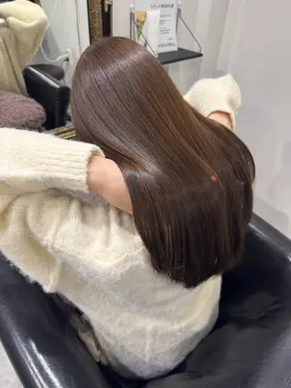 ロング カラー 櫻井 桃子のヘアスタイル