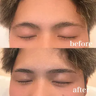 メンズ アイブロウ 八田 紗希の眉毛・アイブロウイメージ