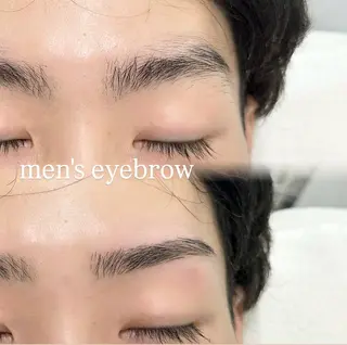 メンズ アイブロウ RITZ AYANEのマツエク・マツパデザイン