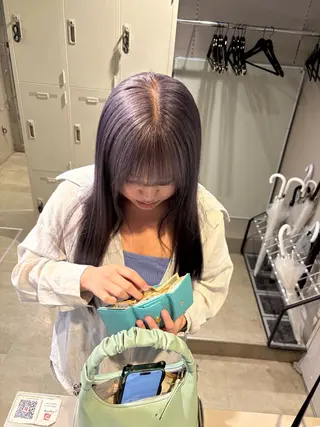 カラー 透明感ベージュ🤎 ナチュラルレイヤーのヘアスタイル