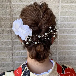 山口 莉奈のヘアスタイル