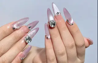 ネイル By moonネイル 🌷ワンホン/韓国風のネイルデザイン