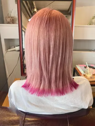 ミディアム タカツド ユウキのヘアスタイル