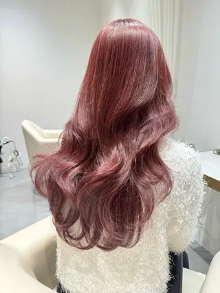 セミロング カラー 韓国ヘア/レイヤー/ 顔まわり/りょーとのヘアスタイル